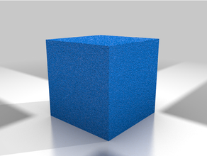 180x180x180 mm semplice test cubo 180x180 3d print model - Mito3D