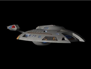 nova classe nave stellare 3d print model - Mito3D