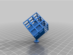 moai 30mm stress cube 130 calibration peopoly sla test 3d print model - Mito3D
