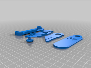 tacblade utilità stanley lama pieghevole coltello remixare taglierina 3d print model - Mito3D