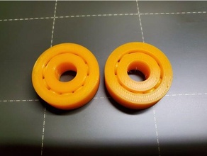 byob parametric bearing ball bearing bearing fusion 360 parametric 3d print model - Mito3D