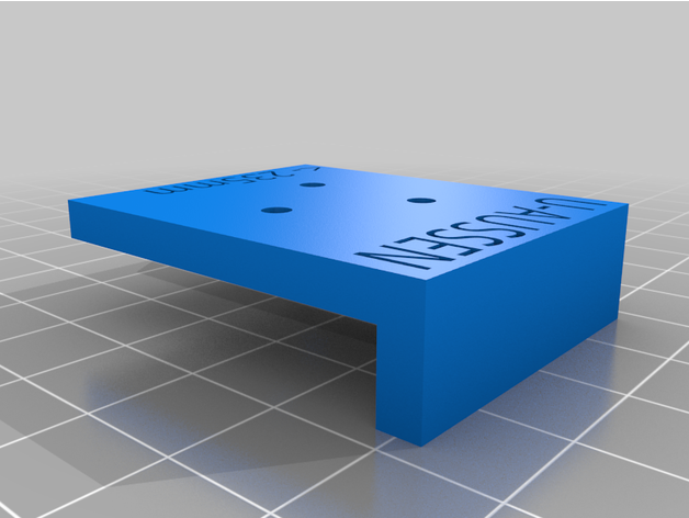 beelogger bohrschablone 3D print model - Mito3D