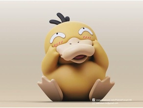 Psyduck Pokémon niedlich 3d print model - Mito3D