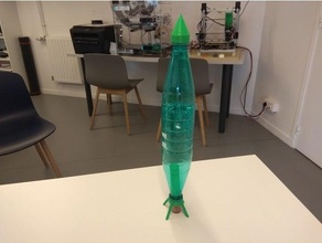 fusee químico 3d print model - Mito3D