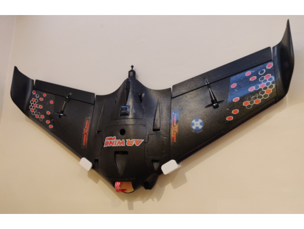 Schallmodell ar Flügel Profi Mauer montieren fliegend 3D print model - Mito3D