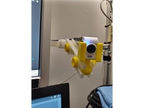 personalizzato palla presa webcam montare Ercole hd torcere telecamera titolare supporto 3d print model - Mito3D