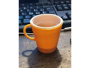 coffe cup - holder 3d print model - Mito3D
