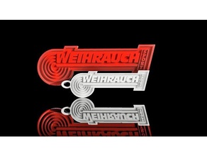 weihrauch Logo Schlüsselring Mauer Kunst Magnet einstellen 3d print model - Mito3D