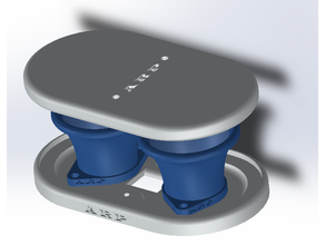 vw coccinelle soutien filtre Weber idf 3d print model - Mito3D