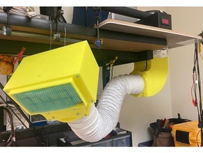 humo extractor soldadura ventilación 3d print model - Mito3D