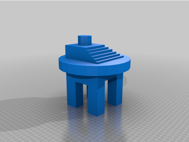 trofy table normal mesa trofeo 3D print model - Mito3D