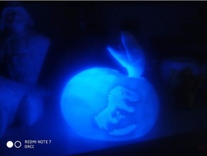 bebe dinosaurio en huevo 3d print model - Mito3D