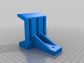 wall mount cable holder 3d print model - Mito3D