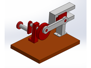 crank mechanical 3d print model - Mito3D
