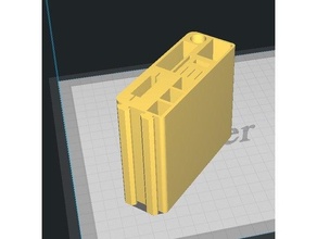 ender 3 pro low-profile tool holder 3d print model - Mito3D