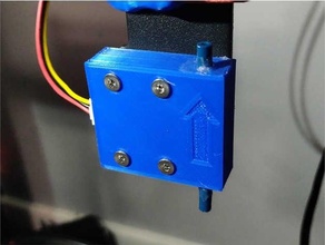 ptfe doublé filament capteur logement ender 5 créalité Machines 3d print model - Mito3D