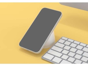 iphone 12 magsafe açılı rıhtım Doluyor 3d print model - Mito3D