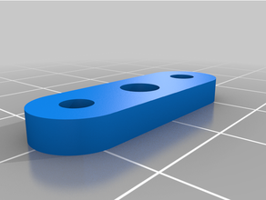 simple bltouch spacers levelling mount precision shims spacer 3d print model - Mito3D