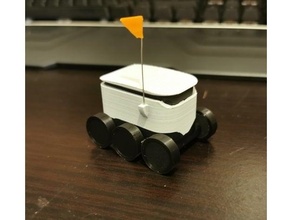 nave estelar entrega robot purdue 3d print model - Mito3D