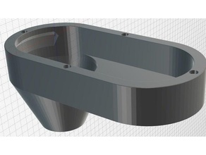 cnc spindle dust nozzle v2 3d print model - Mito3D