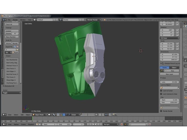 hale sonsuz kıskaç kanca Uğraşmak 3D print model - Mito3D