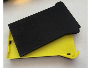 smart wallet - snap-fit sliding 3d printed 3d print model - Mito3D