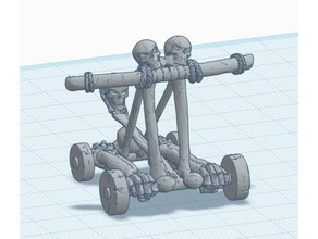 undead catapult 3d print model - Mito3D
