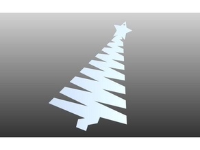 albero di Natale decoração Natal árvore enfeite 3d print model - Mito3D