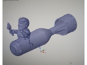 briscola bomba 3d print model - Mito3D
