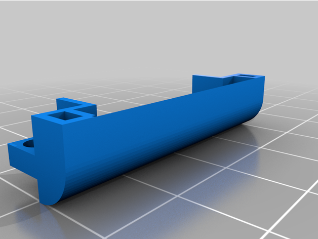 Orientierungshilfe d'air Ventilator buse 3D print model - Mito3D