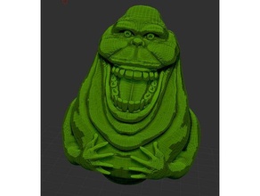 slimer ghostbusters creature horror movie 3d print model - Mito3D