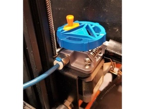 ender 3 v2 extruder knob lever 3d print model - Mito3D