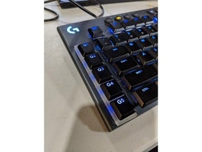 logitech g915 macro key wedge keyboard mechanical 3d print model - Mito3D