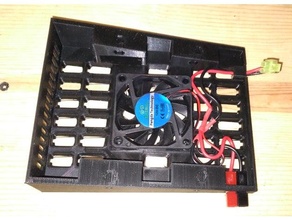 xiegu g90 ventilateur supporter 3d print model - Mito3D