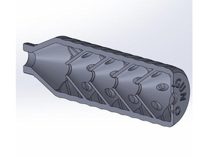 umarex manopla Pistola ar silenciador m20 silêncio supressor 3d print model - Mito3D