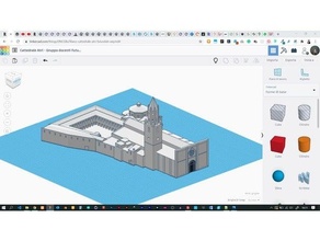 atriyum katedral dokunsal audio guide 3d print model - Mito3D