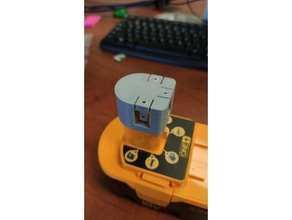 ryobi battery connector clip charging 3d print model - Mito3D