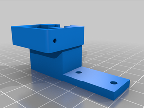sensor box cover filament cr-10 anet et4 - bmg adapter 3d print model - Mito3D