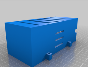 caja bateria f550 dji zumbido 3d print model - Mito3D