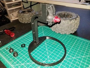 rc roda balanceador arrma 6s retaguarda cubo montagem 12mm hex 14mm 17mm crime infração Kraton ilimitado exilado 3d print model - Mito3D