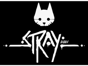 stray stencil cat game video games 3d print model - Mito3D