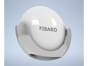 fibaro temperature sensor - holder fgbrs-001 z-wave zwave 3d print model - Mito3D