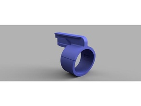permanent agrafe Bosch vide nettoyeur 3d print model - Mito3D