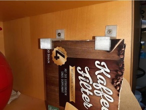 filtros ten box halterung caixa café filtro suporte kaffee 3d print model - Mito3D