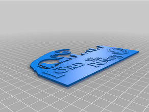 Seigneur anneaux silhouette lotr 3d print model - Mito3D