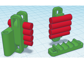 Techno mt410 Draht Management 3d print model - Mito3D