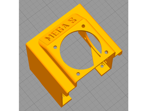 anycubic mega mod fan i3 cover 3d print model - Mito3D