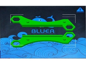 bunda remixar carretel suporte 20mm PVC tubo azul carrete seco caixa porta filamento arvores 3d print model - Mito3D