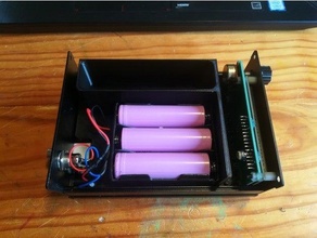 qrplabs qcp+ internal battery holder storage ham radio 3d print model - Mito3D