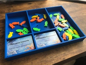 océans poisson plateau jeu accessoires Composants 3d print model - Mito3D